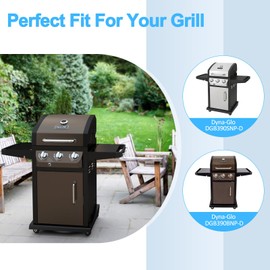 Advice Grill Replacement Parts for Dyna Glo DGB390SNP-D DGB390BNP-D, 104-04013 Grease Pan Grease Tray & 104-13002 Grill Grate for Dyna Glo 3 Burner DGB390SNP-D Gas Grill
