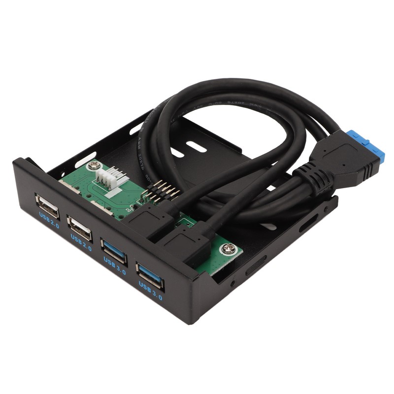 3.5 Inch Front Panel USB3.0 Hub High Speed 4 Port
