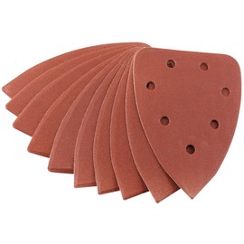 Draper 92334 Hook and Loop Aluminium Oxide Sanding Sheets 240G, 98 x 141 x 141 mm