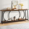 Tribesigns 70.9-Inch Console Table with Storage, Extra Long Entryway Table,