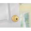 Weiser Elements Brass Round Deadbolt Lock, ANSI/BHMA Grade 3 Certified