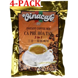 3 in 1 Instant Coffee Mix, 20 Sachets (14.11 Ounce) (14.11 Ounce, 4-Pack)