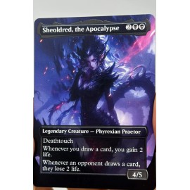 Sheoldred, the Apocalypse Proxy  Card with Custom designed art