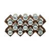 Kamenstein 10 Jar Criss-Cross 2-in-1 Spice Organizer for Countertop or