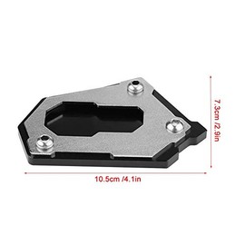 Aramox Side Kickstand Extension Plate, Motorcycle Parking Side Stand Extension Enlarge Plate Motorcycle Side Kickstand Extension Plate for R1200GS LC 13-16 / R1200GS Adventure LC 14-16