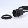 Kwmobile E27 Plug-In Light Fitting with Switch, E 27 Socket,