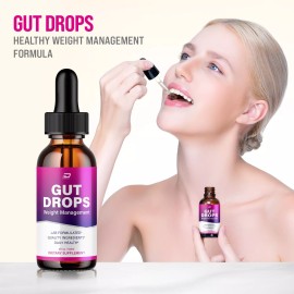 Gut Drops (3 Pack) Gut Drops – GutDrops Extra Strength All Natural Healthy Levels Support