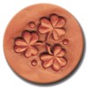 RYCRAFT 2" Round Cookie Stamp with Handle & Recipe Booklet-SHAMROCK