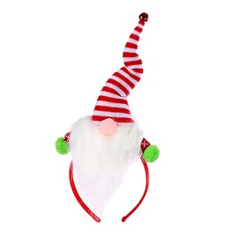 Healvian 1 PC Beautiful Three Dimensional Headband Unique Christmas Hair Adornment for Parties Expandable Elastic Design for Adults Adorable Holiday Decoration