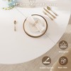 Einhomn Round Dining Table for 4-6, Kitchen Table with Sturdy