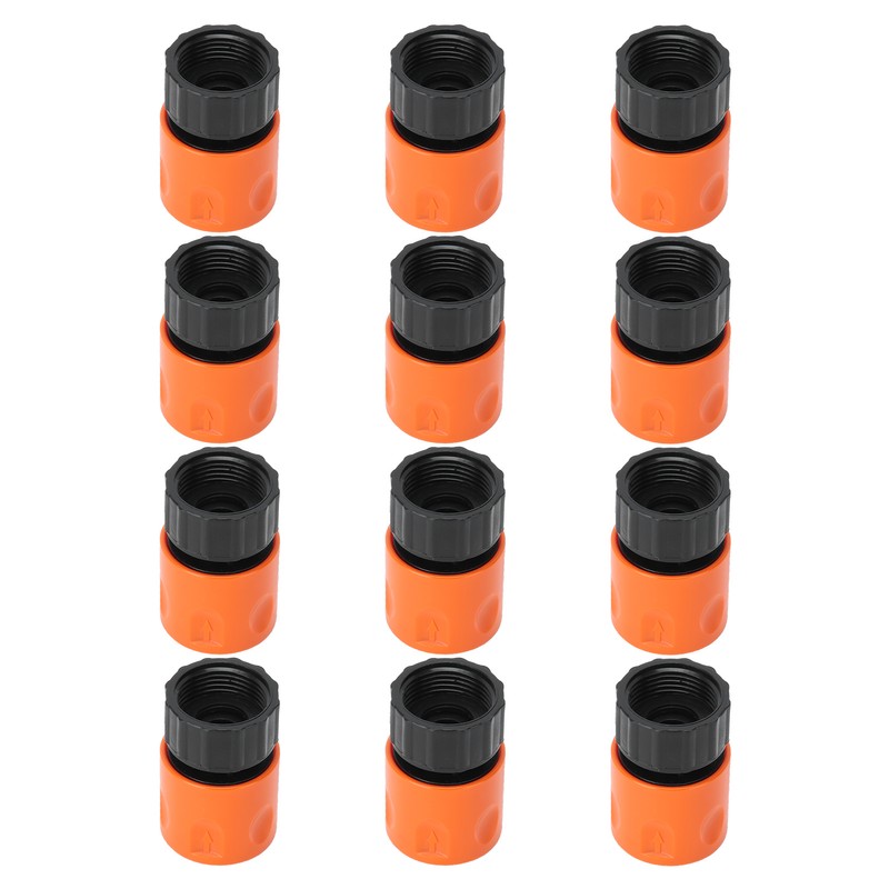 12Pcs Hose Quick Coupling Connector Fitting G3/4 Female Thread Garden