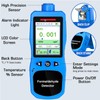 ZYKYCX Formaldehyde Detector, Rechargeable HCHO Monitor with Vibration, Visual &