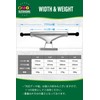 OMG MID TYPE Skateboard Skateboard Truck 6.0 Set of 2