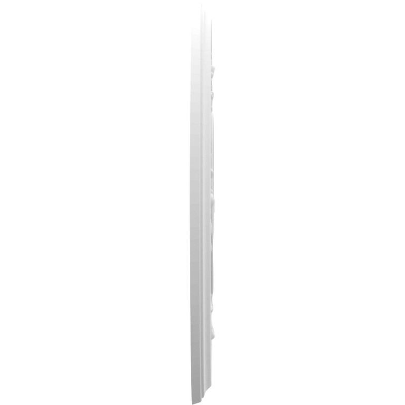 Ekena Millwork CMP19BA Baltimore Thermoformed PVC Ceiling Medallion, 19"OD x
