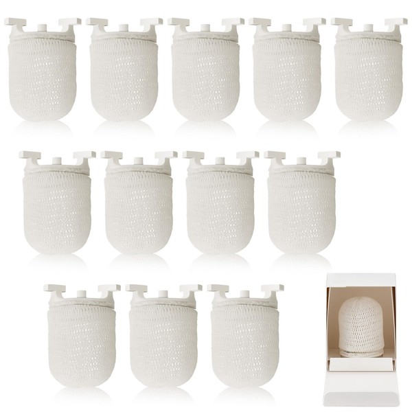 Sunnychicc 12 Pcs Gas Light Mantle Preformed Gas Lamp Mantles
