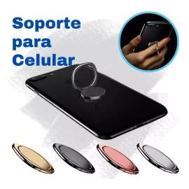 Mafab Soporte Sujetador Anillo Dedo Celular Metálico Circular 1 Pz