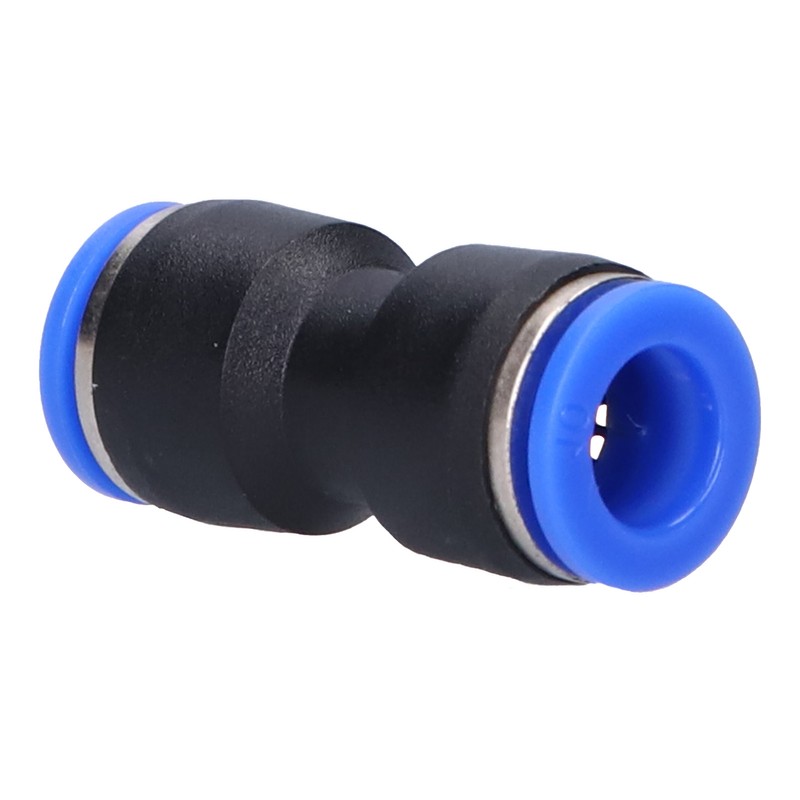 50Pcs Straight Pneumatic Connector Push to Connect Fittings for PU-10