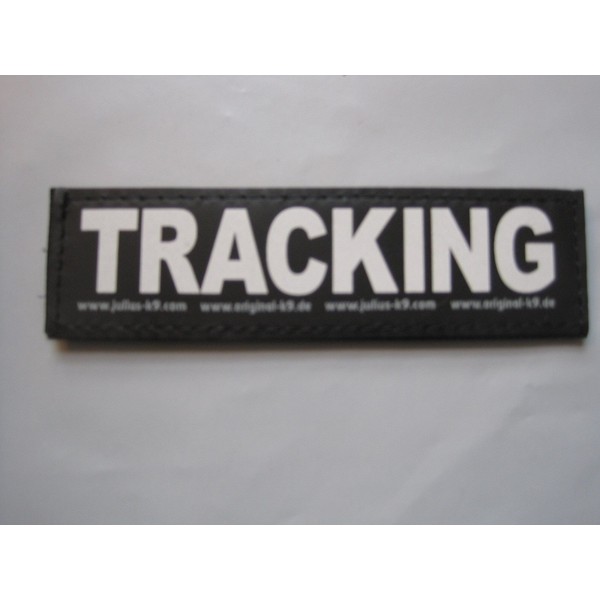 Tracking (Small) Package of 2 Julius-K9 Labels for K-9 Harnesses