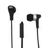 Zenith PM1001SEB Stereo Earbuds with Microphone, Black