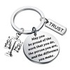 AKTAP Law School Graduation Keychain Lawyer Gift Scales of Justice