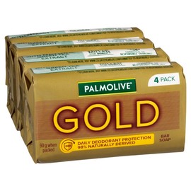 Palmolive Gold Soap Bar 90g X 4