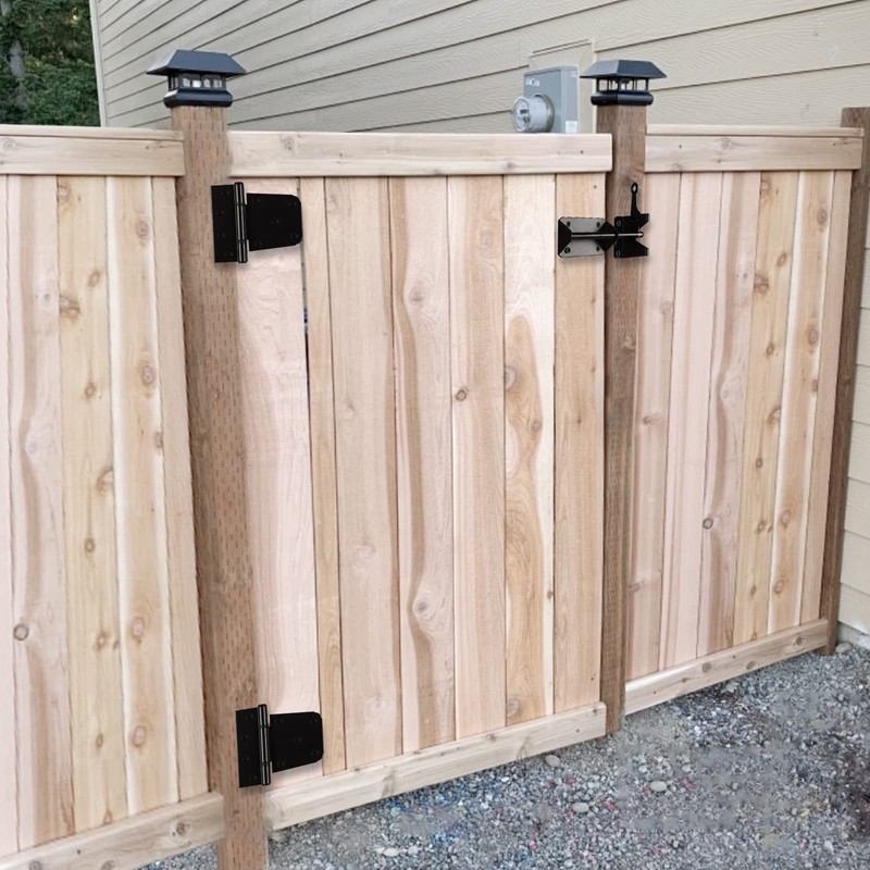 HOME MASTER HARDWARE Heavy Duty Gate Hardware Kit, with Adjustable