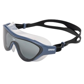 ARENA The One Mask Maschera Nuoto Unisex Adulto, Occhialini Piscina con Grandi Lenti, Protezione UV, Ponte Nasale Autoregolante, Guarnizioni Orbit-Proof, Trattamento Anti-Appannamento