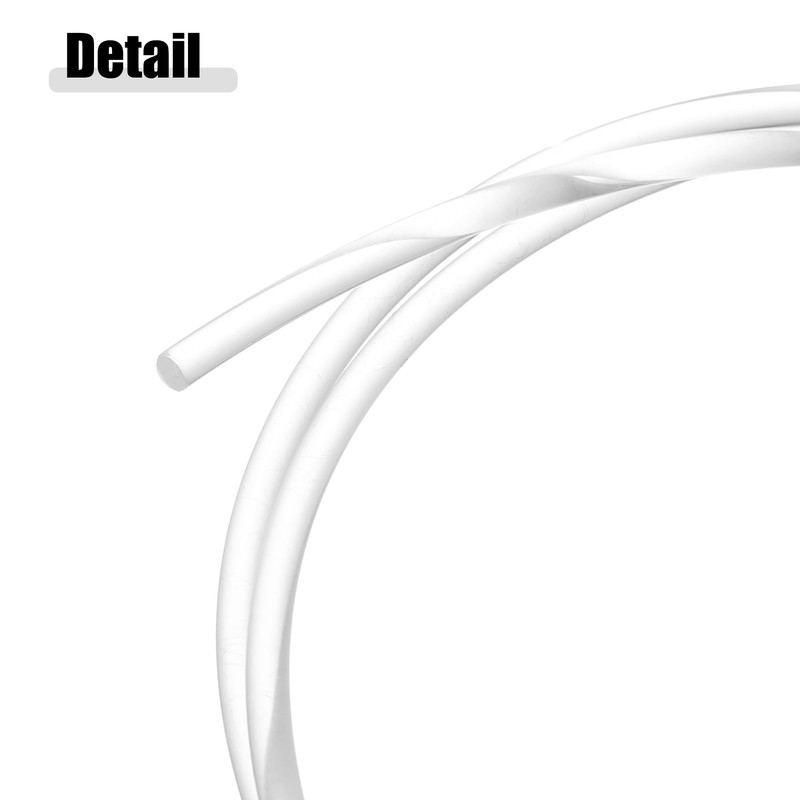 X AUTOHAUX 2.5m 8.20ft 4mm 0.16" Transparent Universal PMMA Optic