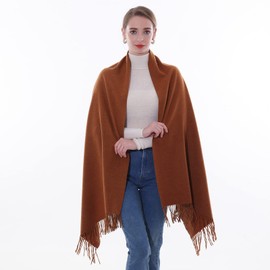 SWAT PANY Scarf Pashmina Scarves Scarves for Women Winter Scarf Stole Women's Festive Warm, brown