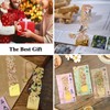YQQZQ 3pcs Metal Bookmarks, Classical But Fashion Flower Design, Osmanthus,