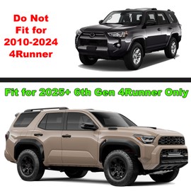 OPS AOTO for All-New 2025 Toyota 4Runner Cargo Cover,(Carbon Fiber Texture) Retractable Trunk Cover Fits for Toyota 4Runner 2025 Accessories Rear Trunk Security Protector
