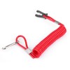 KIMISS Suzuki Outboard Ignition Emergency Stop Switch Safety Tether Strap