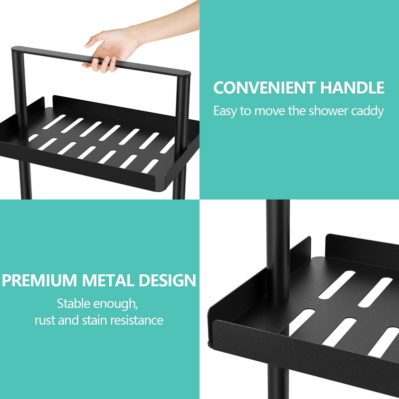 STWWO 2 Tier Bathroom Counter Organizer, Vanity Organizer for Bathroom