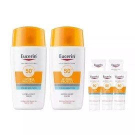 Urseline 유세린 NEW 선 페이스 하이드로 프로텍트 SPF50+ 50ml 2개 기획 Yuserin NEW Sun Face Hydro Protect SPF50+ 50ml 2pcs Set [Sun Protector Double]