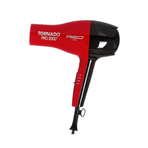 RED by KISS Tornado Pro 2000 Hair Blow Dryer BD08N (Hair Dryer)
