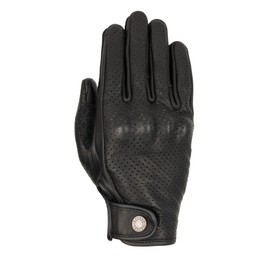 Oxford Henlow Air Women's Motorcycle Glove, Black, L