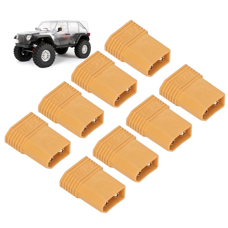 8Pcs RC XT60 Male to T Female Adapter One Piece
