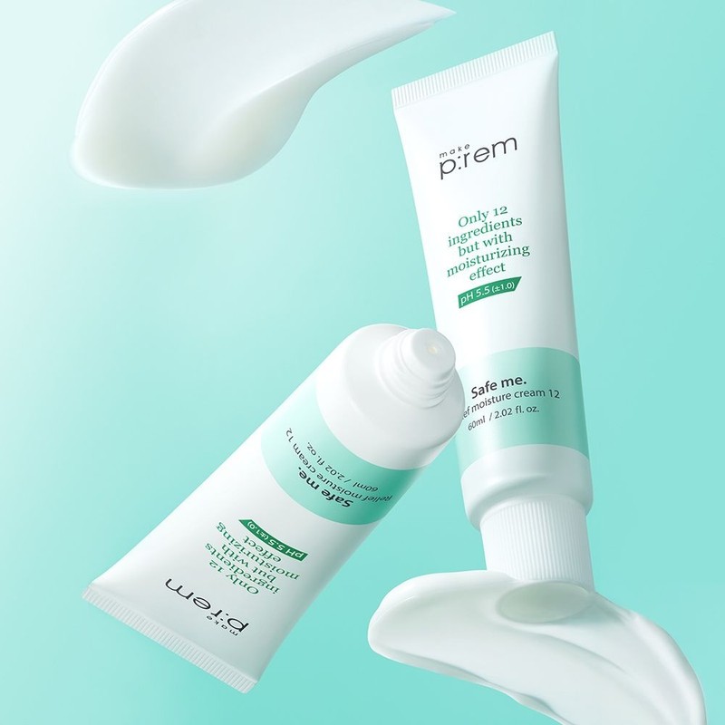 MakePrem (Hyundai Hmall) MakePrem Safe Me Relief Moisture Cream 60ml+60ml