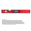 400mm Digital Level Ruler Electronic LCD Display Aluminium Alloy Magnetic