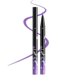 Purple Matte Liquid Eyeliner, Highly Pigmented Eyeliner, Waterproof, Smudge-proof