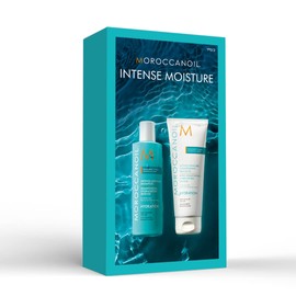 Moroccan Oil Intense Moisture Shampoo & Conditioning Treatment Trial Set (Argan Oil Blended Hair Shampoo Conditioner) Travel Travel