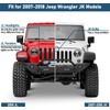 u-Box JK Spare Tire Delete License Plate Relocation Kit w/
