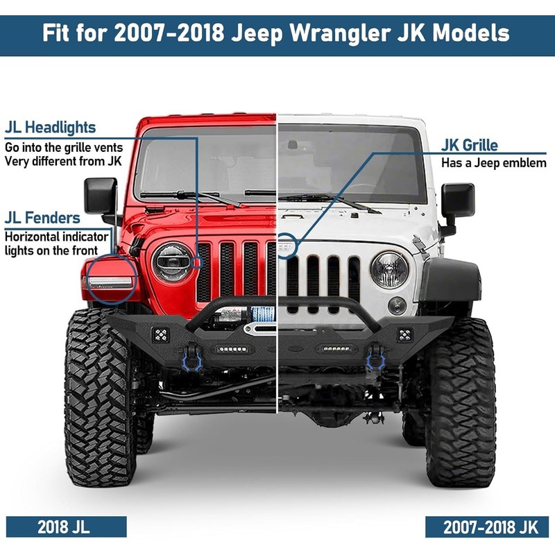 u-Box JK Spare Tire Delete License Plate Relocation Kit w/