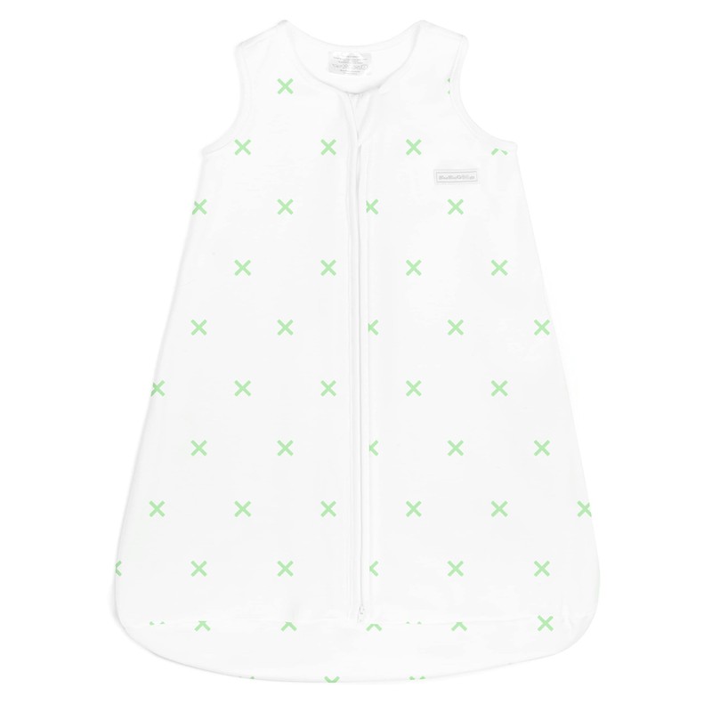GREY/GREEN CHEVRON sleep sack (18-24 Months)