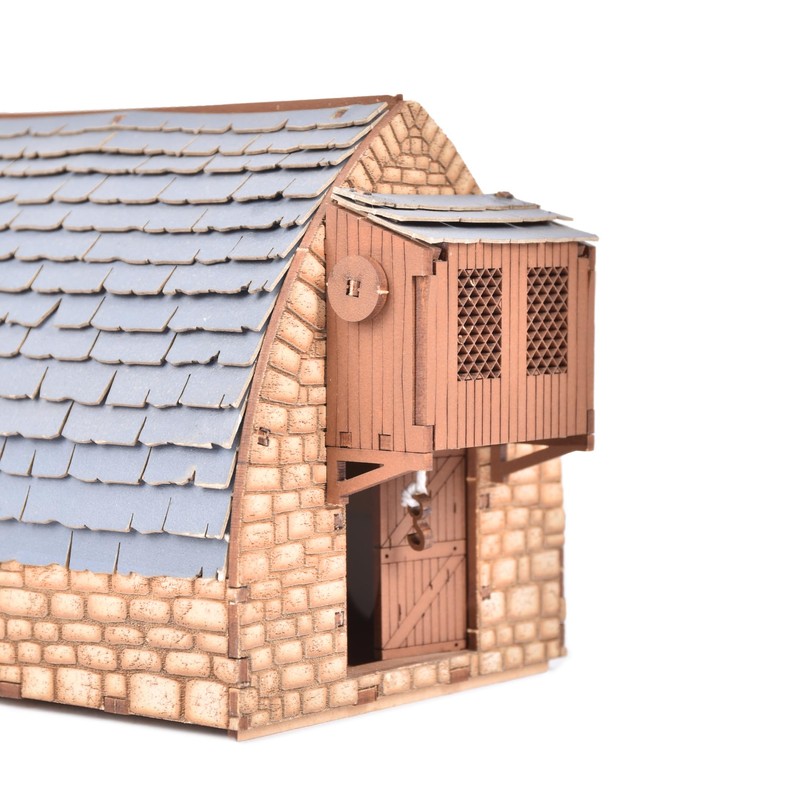 The Warehouse (Medieval Barn) - DIY Construction Kit for Teenagers