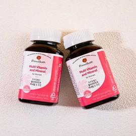 Prime Health Multivitamins and Minerals for Women 90 tablets, 2 packs / 프라임헬스 멀티비타민과 미네랄 포우먼 90정 2개입