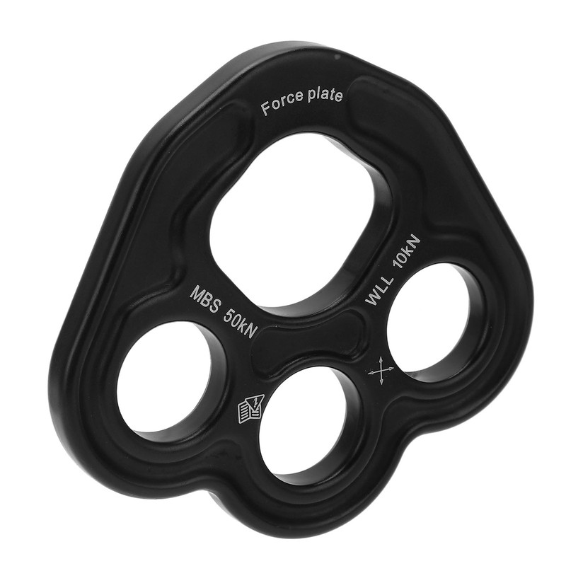 Rigging Plate 3 Holes Space Aluminum 50KN Weight Bearing Uniform