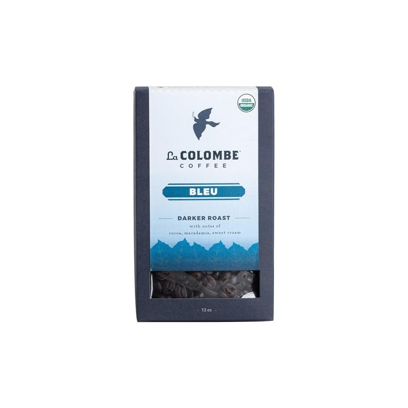 La Colombe Bleu Organic Dark Roast Whole Bean Coffee -