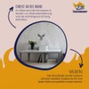 Hansmeier® Deer Wall Decoration | Metal Black | 30 x