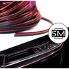 Red Metallic Gloss Interior Decorative Strips for Cars Commercial Vehicles